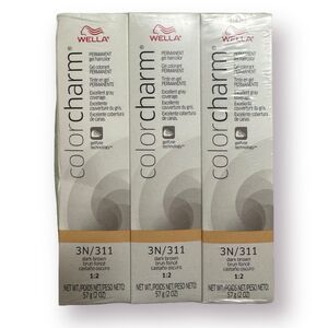 Wella Colorcharm Permanent Gel Hair Color 2 oz Choose your Color